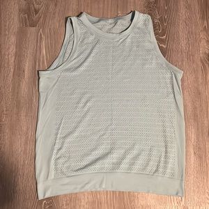 light blue Lululemon tank top